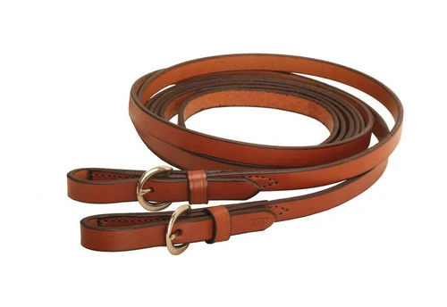 Tory 1-Ply Split Reins With Buckles - 5/8" X 7 Ft 6 Tory 1-Ply Split Reins With Buckles - 5/8" X 7 Ft - Image 4