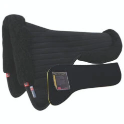 Matrix T3 Ergonomic Half Pad - PRO-Impact Inserts -Weaver Leather Store 27 7116 BK Ergo HP Pro BLACK CB 60007.1619570353