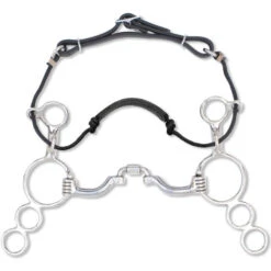 Myler 3-Ring Combination Sweet Iron Correctional Ported Barrel - MB 41PB - Level 2-3