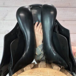 Used Schleese HK Dressage Saddle 17.5/MW -Weaver Leather Store 327 Channel Measurement 97150.1684874718