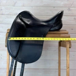 Used Schleese HK Dressage Saddle 17.5/MW -Weaver Leather Store 327 Flap Width 42691.1684874689