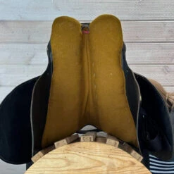 Used Porter's Stockman Drafter Australian Saddle 16/W -Weaver Leather Store 328 Channel 73011.1686182224