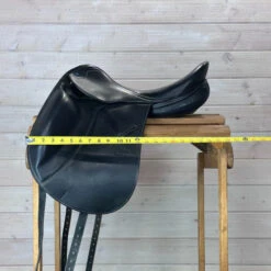 Used Stubben Portos Dressage Saddle 17.5/MW 20 Used Stubben Portos Dressage Saddle 17.5/MW -Weaver Leather Store 330 Flap Width 64335.1686181842