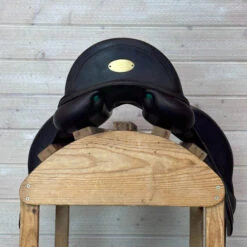 Used Equipe Viktoria Monoflap Dressage Saddle 17.5/W -Weaver Leather Store 334 Cantle 59021.1687461320