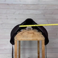 Used Equipe Viktoria Monoflap Dressage Saddle 17.5/W -Weaver Leather Store 334 Front Measurement 12178.1687461318