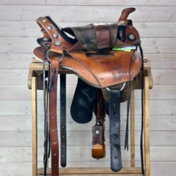 Used Ortho-Flex Western Saddle 15/M 13 Used Ortho-Flex Western Saddle 15/M -Weaver Leather Store 337 R Rigging 27442.1690420279
