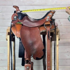 Used Ortho-Flex Western Saddle 15/M 20 Used Ortho-Flex Western Saddle 15/M -Weaver Leather Store 337 Seat Measurement 13210.1690420274