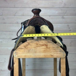Used Circle Y Custom Western Saddle 14/M -Weaver Leather Store 338 Front Measurement 16754.1690419847