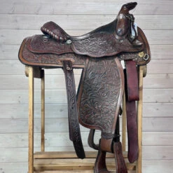 Used Circle Y Custom Western Saddle 14/M -Weaver Leather Store 338 R Side 63692.1690419861