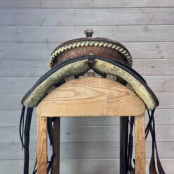 Used Star Of Texas Western Saddle 15/MW -Weaver Leather Store 340 Cantle 00130.1690419419