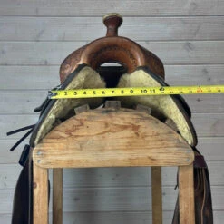 Used Star Of Texas Western Saddle 15/MW -Weaver Leather Store 340 Front Measurement 31542.1690419389