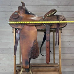 Used Star Of Texas Western Saddle 15/MW -Weaver Leather Store 340 Skirt Measurement 01240.1690419413