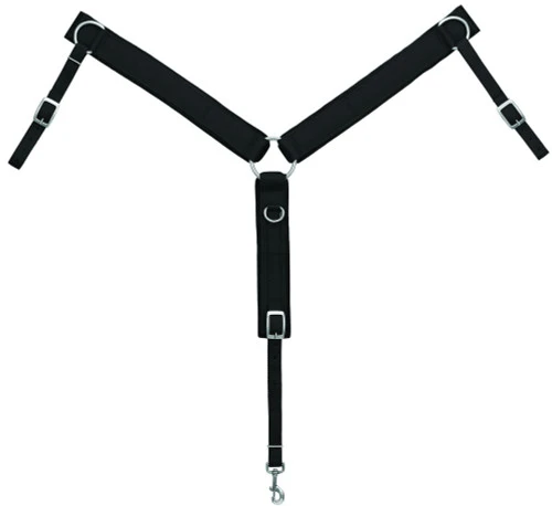 Weaver Leather Weaver Felt Lined Nylon Breast Collar 3 Weaver Leather Weaver Felt Lined Nylon Breast Collar