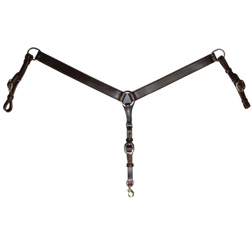 Circle Y Stitched Straight Breast Collar 4 Circle Y Stitched Straight Breast Collar - Image 2