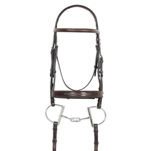 Pessoa PRO Fancy Stitched Wide Bridle 6 Pessoa PRO Fancy Stitched Wide Bridle - Image 4