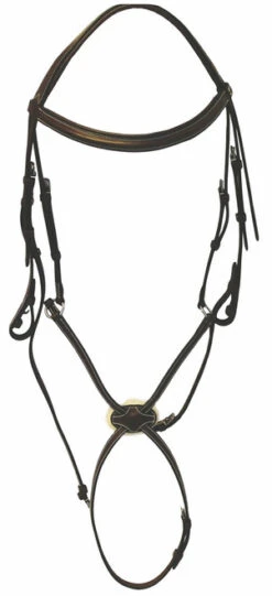 Henri De Rivel Pro Monocrown Figure 8 Bridle -Weaver Leather Store 5095 hdr pro monocrown figure 8 bridle australian nut 56652.1546552994