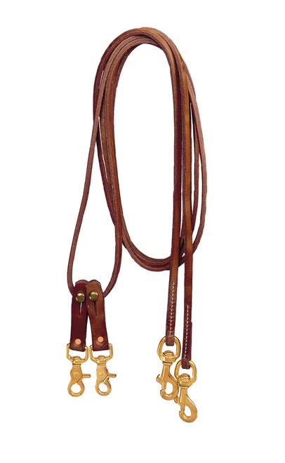 Tory Leather Pulley Draw Reins 5 Tory Leather Pulley Draw Reins - Image 3