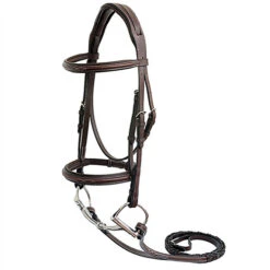 Nunn Finer Venice Fancy Stitch Pony Bridle -Weaver Leather Store VENICE Venice Pony Bridle White Background 94535.1601488367