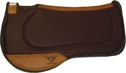 Diamond Wool Endurance Contoured Ranch Pad - Square 4 Diamond Wool Endurance Contoured Ranch Pad - Square - Image 2