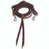 Tucker Adjustable Trail Reins -Weaver Leather Store adjust trail rein brown chrome 0211 1202 tucker 84969.1569619680