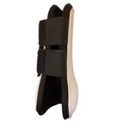 Equine Innovations Air Shock Jump Boots -Weaver Leather Store air shock boot white pearl front 471158 equine innovations 98541.1686174808