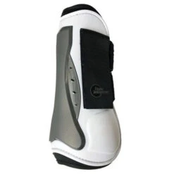 Equine Innovations Air Shock Jump Boots -Weaver Leather Store air shock boot white pearl strike plate 471158 equine innovations 32651.1686174795