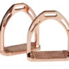 Korsteel Aluminum Stirrups -Weaver Leather Store aluminum stirrups rose gold weatherbeeta 78117.1601161766