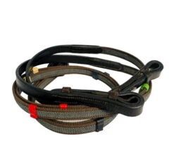 Camelot Rainbow Stop Anti-Slip Reins PONY