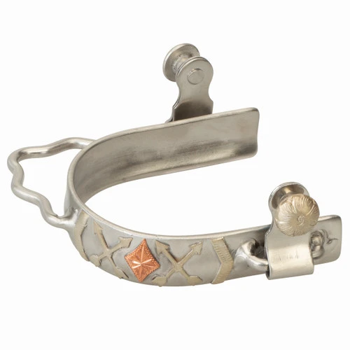 Weaver Leather Arrow Cross Barrel Spur - Ladies 4 Weaver Leather Arrow Cross Barrel Spur - Ladies - Image 2