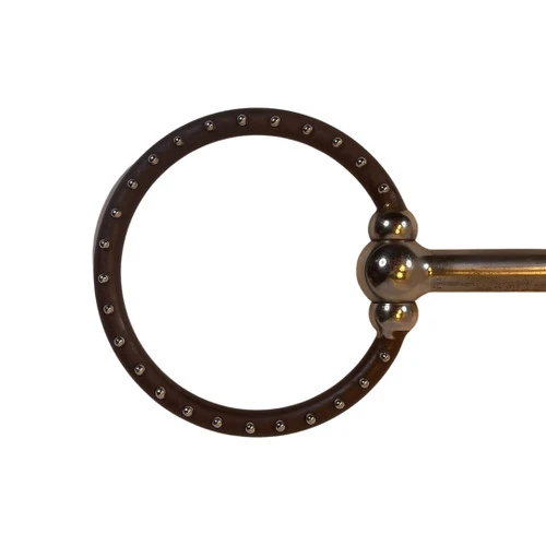 Tom Balding Ball Hinge Ring Snaffle 3 Tom Balding Ball Hinge Ring Snaffle