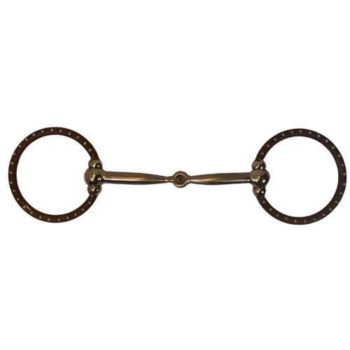 Tom Balding Ball Hinge Ring Snaffle 4 Tom Balding Ball Hinge Ring Snaffle - Image 2