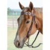 Circle Y Beaded Aztec Infinity Brow Headstall 1 Circle Y Beaded Aztec Infinity Brow Headstall -Weaver Leather Store bead aztec infinity brow hs brown white lifestyle front x0221 2004 circle y 35116.1665178477