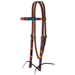 Circle Y Vibrant Infinity Beaded Brow Headstall 5 Circle Y Vibrant Infinity Beaded Brow Headstall -Weaver Leather Store bead inifinity color brow hs multi hero X0223 4069 circle y 90858.1666373222