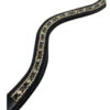 Black Oak Cameo Curved Browband