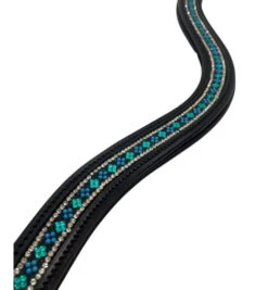 Black Oak Emerald City Curved Browband 7 Black Oak Emerald City Curved Browband -Weaver Leather Store black oak emerald curved browband black kl select 71017.1668190820