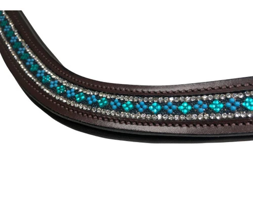 Black Oak Emerald City Curved Browband 3 Black Oak Emerald City Curved Browband