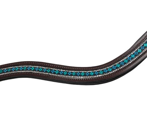 Black Oak Emerald City Curved Browband 4 Black Oak Emerald City Curved Browband - Image 2
