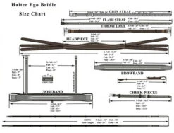 Halter Ego Florence Double Bridle -Weaver Leather Store bridle size guide halter ego 25773.1682640843