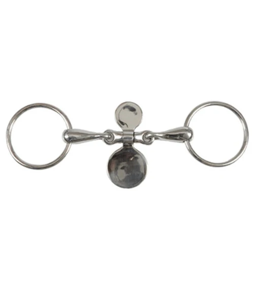Butterfly Spoon Ring Snaffle Bit 3 Butterfly Spoon Ring Snaffle Bit