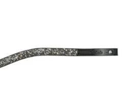 Kavalkade Button Curved Browband -Weaver Leather Store button shine curved brow black shine 205 18 blk shine kavalkade 77410.1682701463