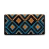 Mayatex Cactus Flower Navajo Blanket 1 Mayatex Cactus Flower Navajo Blanket -Weaver Leather Store cactus flower navajo teal brown 1497 1 mayatex 68449.1674924607
