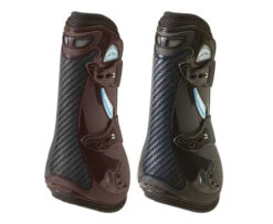 Veredus Carbon Gel Vento Open Front Boots -Weaver Leather Store carbon gel vento open front brown black veredus 11407.1603567537
