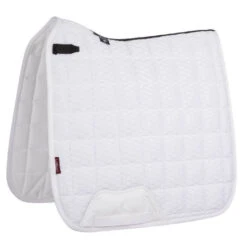 LeMieux Carbon Mesh Dressage Square Pad 19 LeMieux Carbon Mesh Dressage Square Pad -Weaver Leather Store carbon mesh air drsg white side 6739 lemieux 04933.1636591668