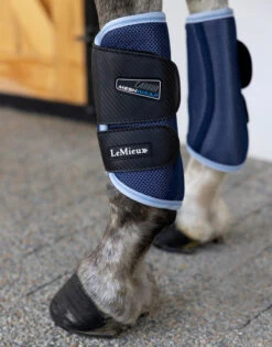 LeMieux Carbon Mesh Wrap Boots -Weaver Leather Store carbon mesh wrap boots mist lifestyle IT03092004 lemieux 63773.1685566229