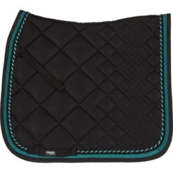 Catago Diamond Dressage Pads -Weaver Leather Store catago dressage Black Turquoise 470634 catago 45600.1612732894