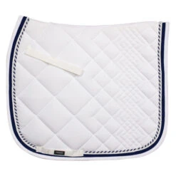 Catago Diamond Dressage Pads -Weaver Leather Store catago dressage White Navy 470634 catago 43194.1612732827