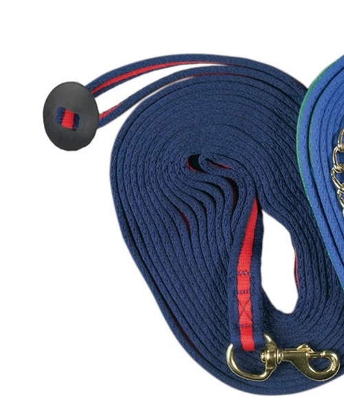 Centaur Padded Lunge Line With Stopper - 25 Ft 3 Centaur Padded Lunge Line With Stopper - 25 Ft