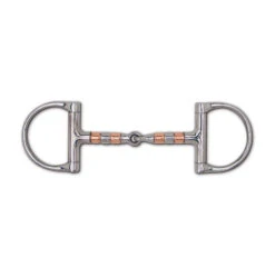 Toklat Copper Roller Snaffle Racing Dee