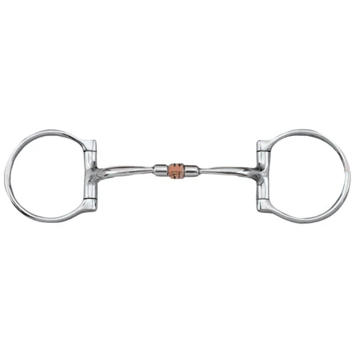 Myler Western Dee Comfort Snaffle With Copper Roller MB03 3 Myler Western Dee Comfort Snaffle With Copper Roller MB03