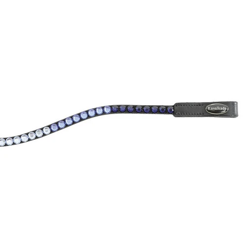 Kavalkade Delight Blue Curved Browband 4 Kavalkade Delight Blue Curved Browband - Image 2